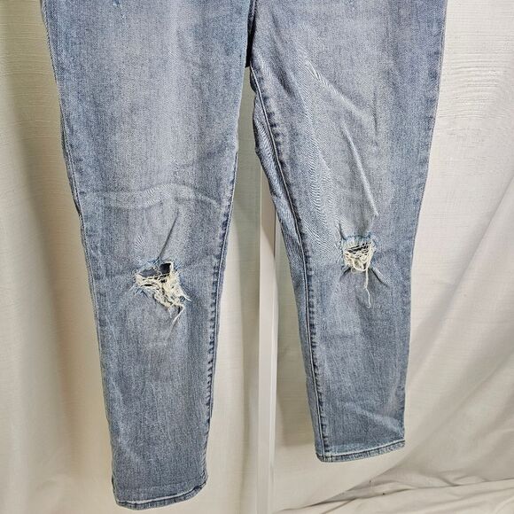Bohme Distressed Straight Leg Jeans Size 28 - Picture 3 of 7